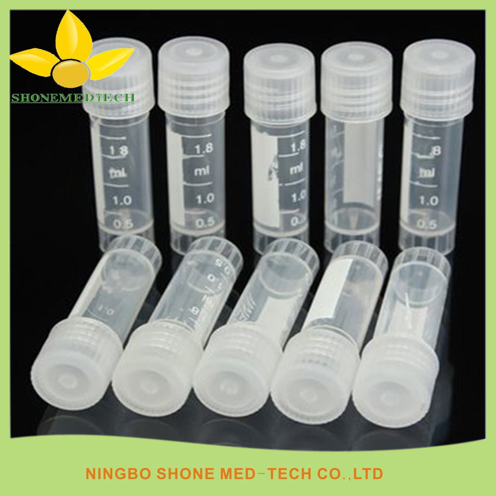 Cryo Tube, Freeze Tube with Transparent Cap