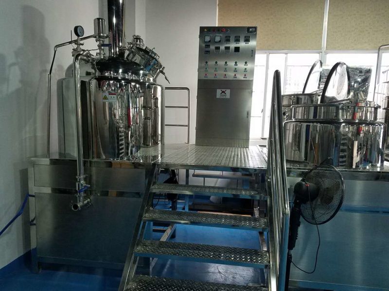 Stainless Steel High Speed Vacuum Emulsifying Mixer