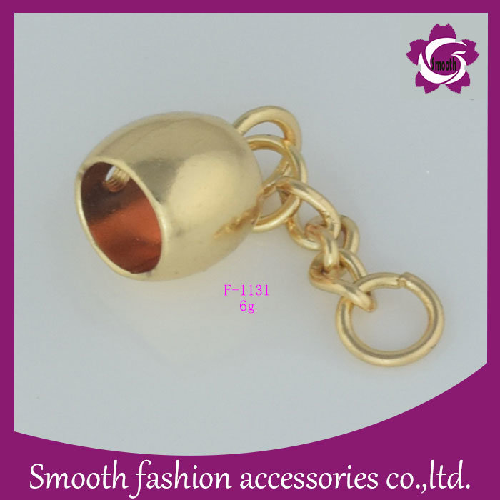 Fashion Promotion Metal Accessories Cord End Stopper Stainless Steel Hardware