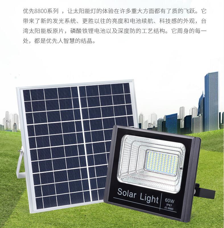 Solar Power Outdoor Garden Security Gutter Spot LED Flood Light