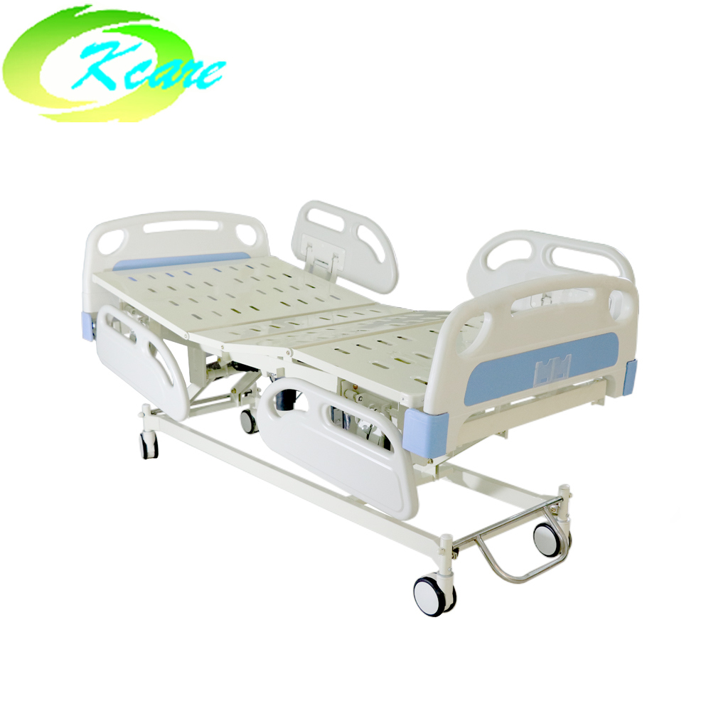 ABS Bedboard Rolling Electric Hospital Bed with Three Functions