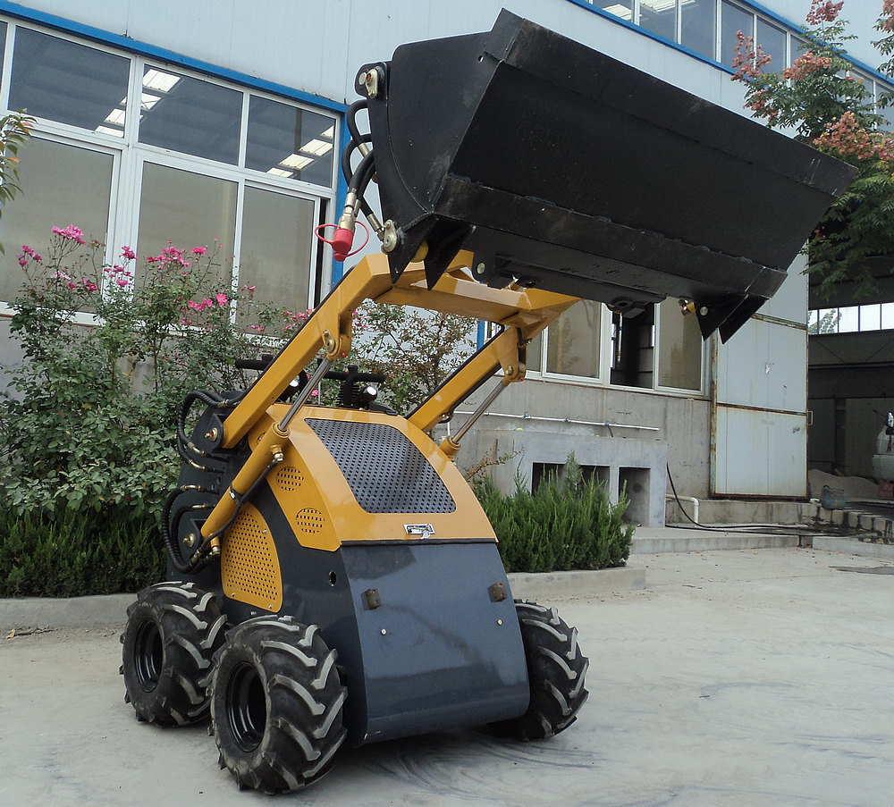 Mini Bobcat with Multi- Function Accessories