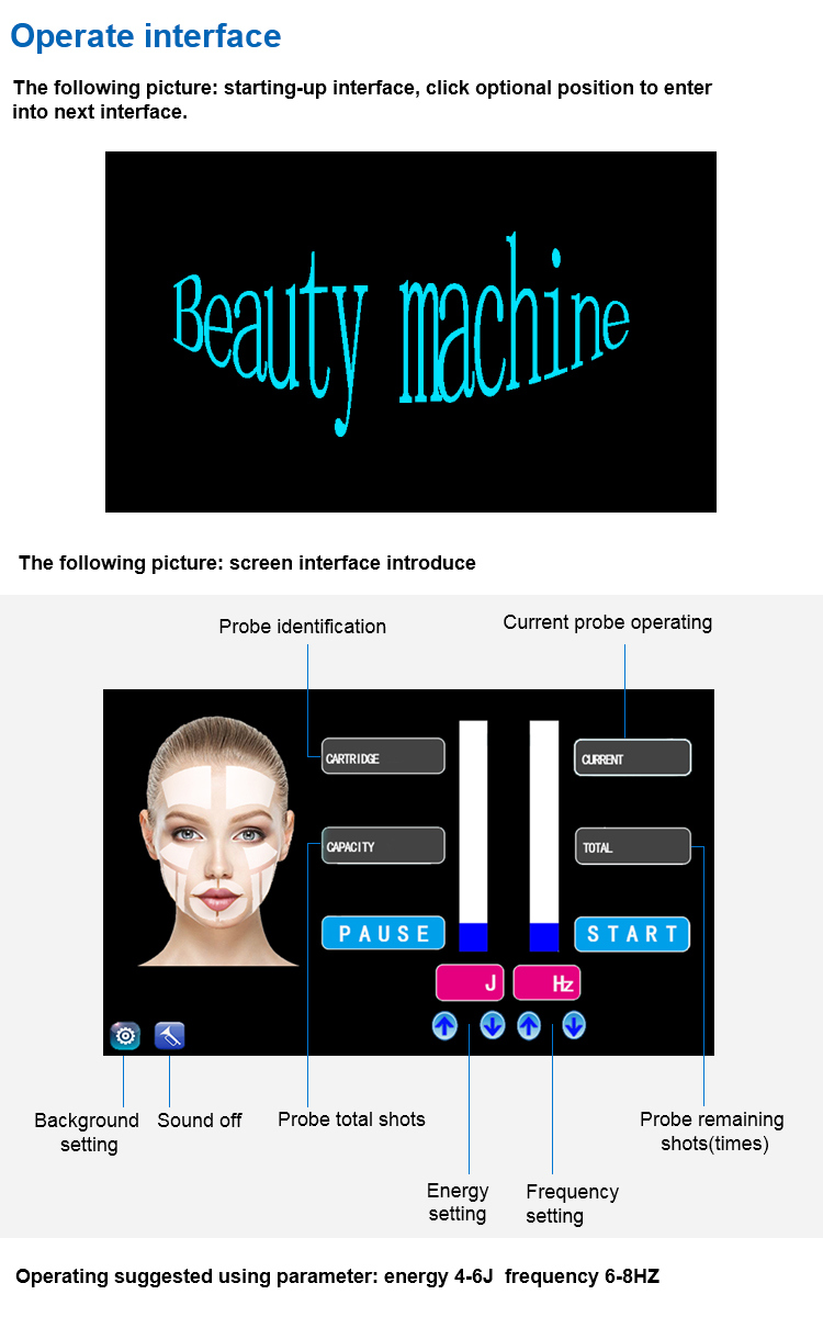 Newest Technology Hifu Portable Salon Use Ultrasound Beauty Equipment