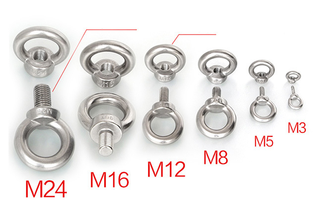 Stainless Steel Special Standard Thread Eye Bolt