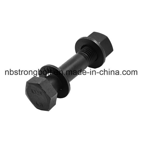 ASTM A325 Heavy Hex Bolt with Black Oxid