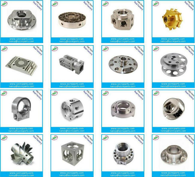 CNC Milling Parts, CNC Machining Process Parts Made of Aluminum/Steel/Brass