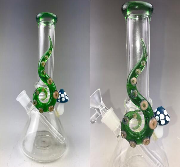 Bontek Glass Craft Smoking Water Pipe Beaker Pipe
