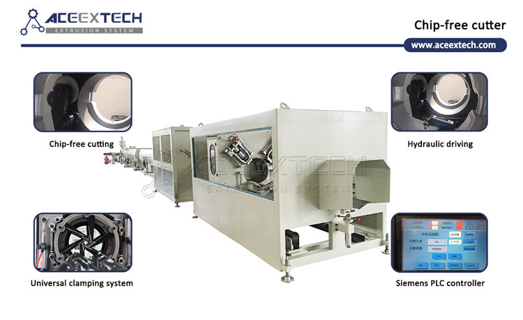 Single screw extruder HDPE/LDPE/PE Water&Gas&Drainage Pipe extrusion machine production line