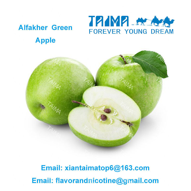 Hot Selling Alfakher Green Apple Flavors for Hookah in Arabia, Shisha Tobacco Flavors