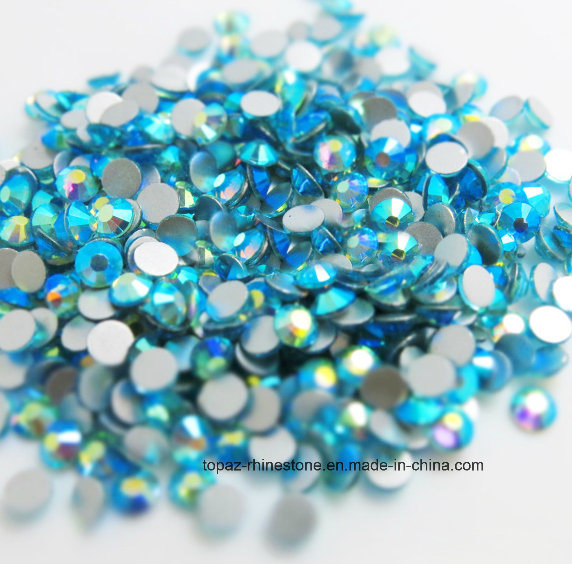 Sparkle Ss10/3mm Aquamarine Non Hot Fix DMC Glass Crystal (FB-ss10 aquamarine)