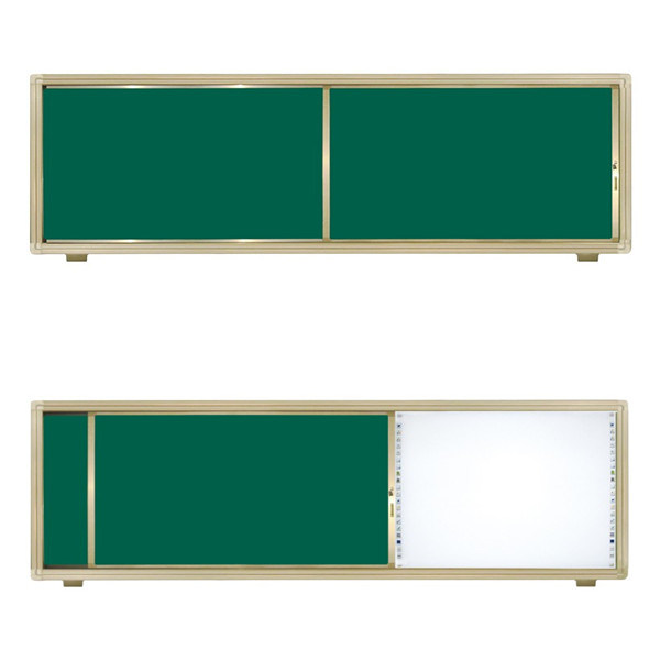 Cream-Colored Interactive Sliding Writing Board