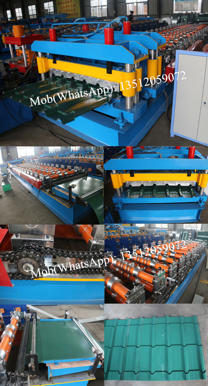 Roof Tile Glazed Type Roller Forming Machine