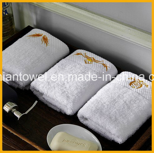 Hot Sale China Factory 100% Cotton Plain Dobby Hotel Bath Towel