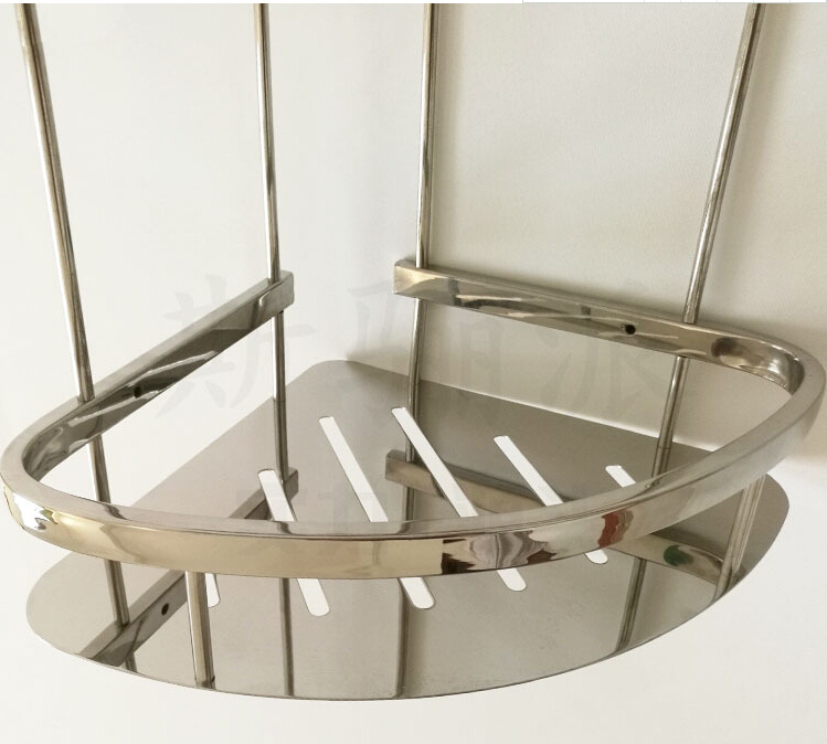 Stainless Steel 304 Corner Basket Shelf