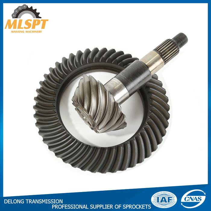 Steel Material Crown Wheel and Pinion Gear
