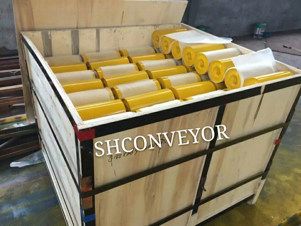 Rubber Coating Rubber Disc Idler/Conveyor Impact Roller