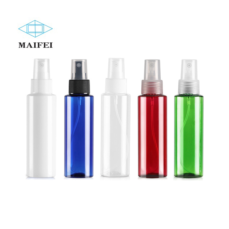 Round or Square Shoulder 100ml Pet Bottle From Hangzhou Pet Cosmetic Packaging Bottle Manufacturer