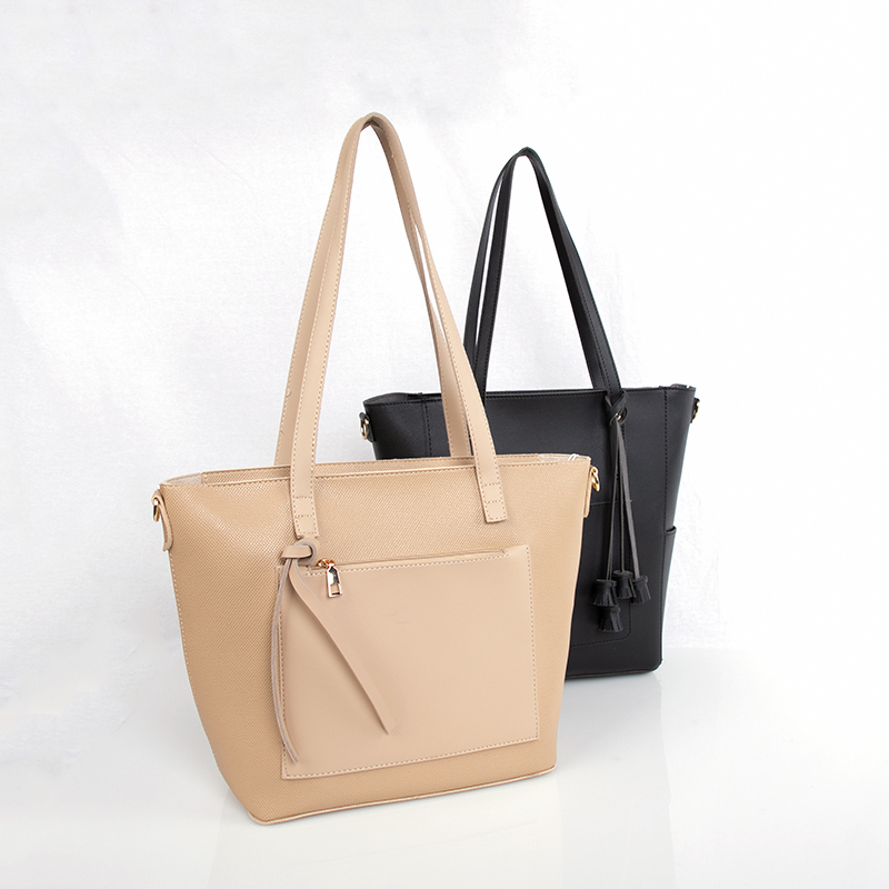 Simple Fashion Design PU Leather Tote Bag Lady Handbag Sh464