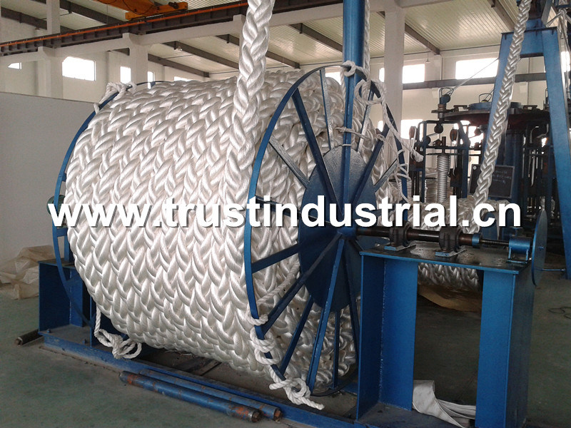 Marine 8 Strand Polypropylene Mooring Rope