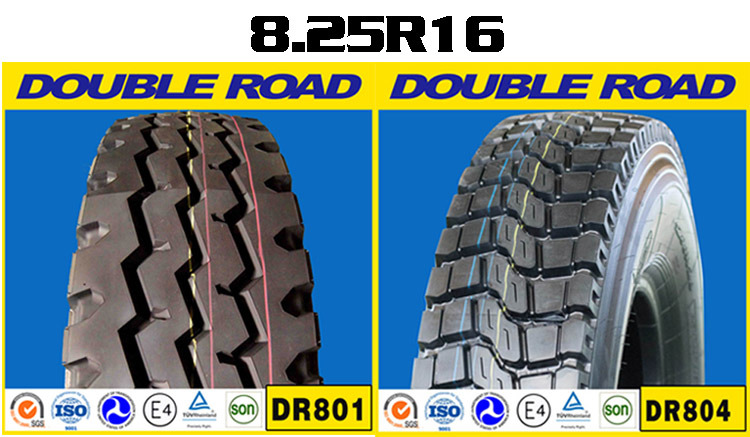 Doubleroad Brand Light Radial Truck Tyre 900r20 825r16 750r16 Inner Tube Truck Tyres