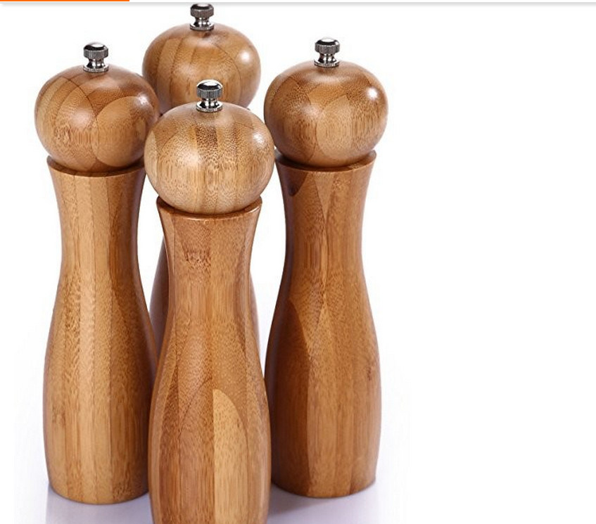 High Quality Wooden Manual Salt Pepper Mill with Cheaper Price