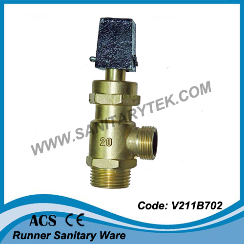 Brass Stop Valve / Robinet Prise En Charge (V211B702)