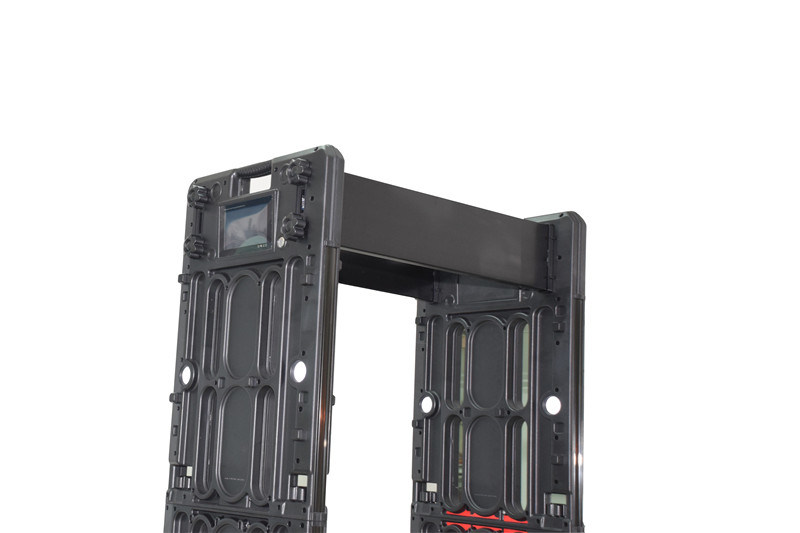 IP55 LCD Touch Screen 24 Zones Intelligent Partition Portable Walk Through Metal Detector