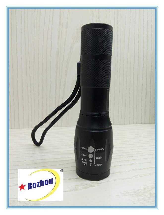 Zoom Torch Rechargeable Bright Flashlgiht