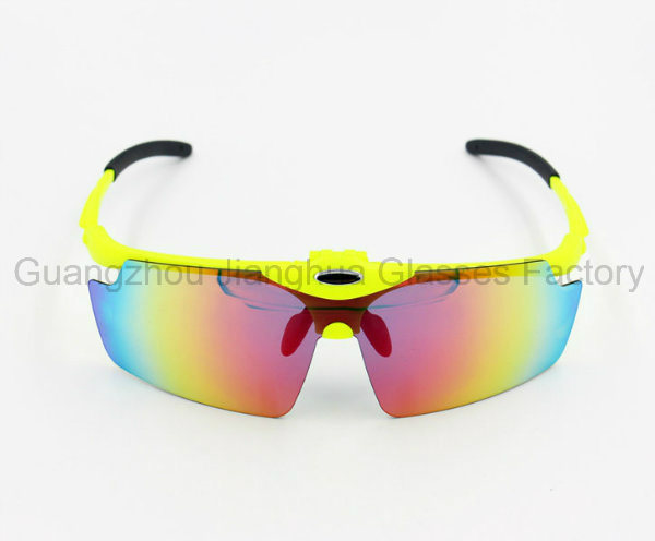 Vintage Hot Polariod Clip on Cycling Glasses China Wholesale Brand Designer Bike Sunglasses Flip Laser Safety Goggles