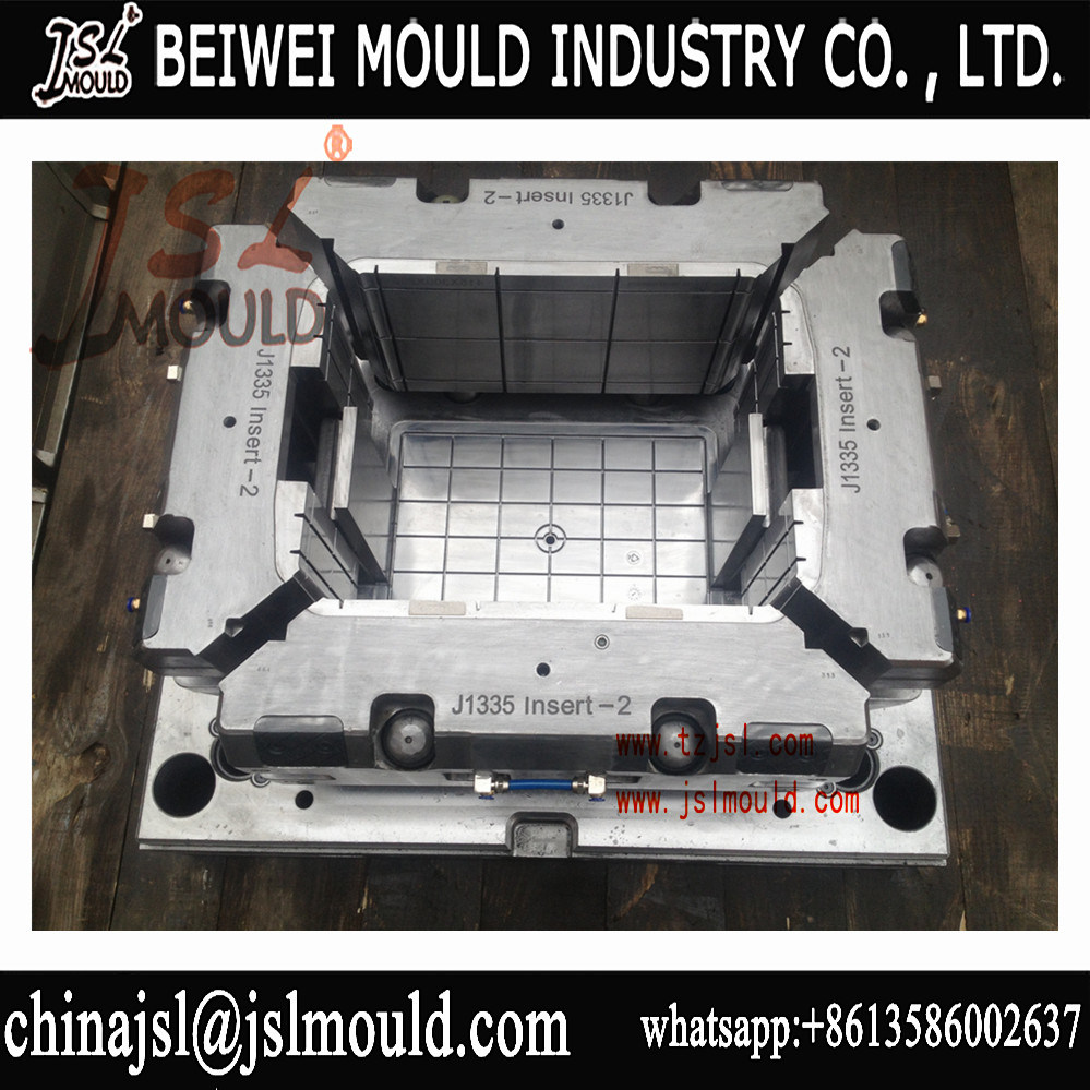 Injection Plastic Transport Crate Mould