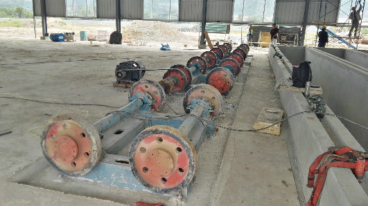 Prestressed Concrete Spun Pole Production Machine for Power Transmission Line