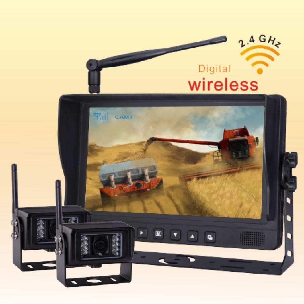 Wireless Backup Camera System for Farm Agricultural Parts