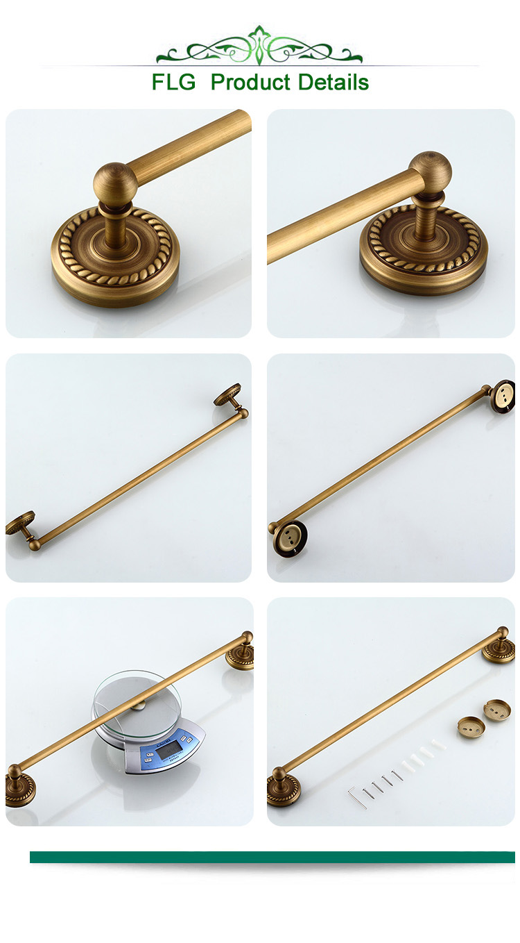 Flg Antique Bathroom Single Towel Bar Sanitary Ware