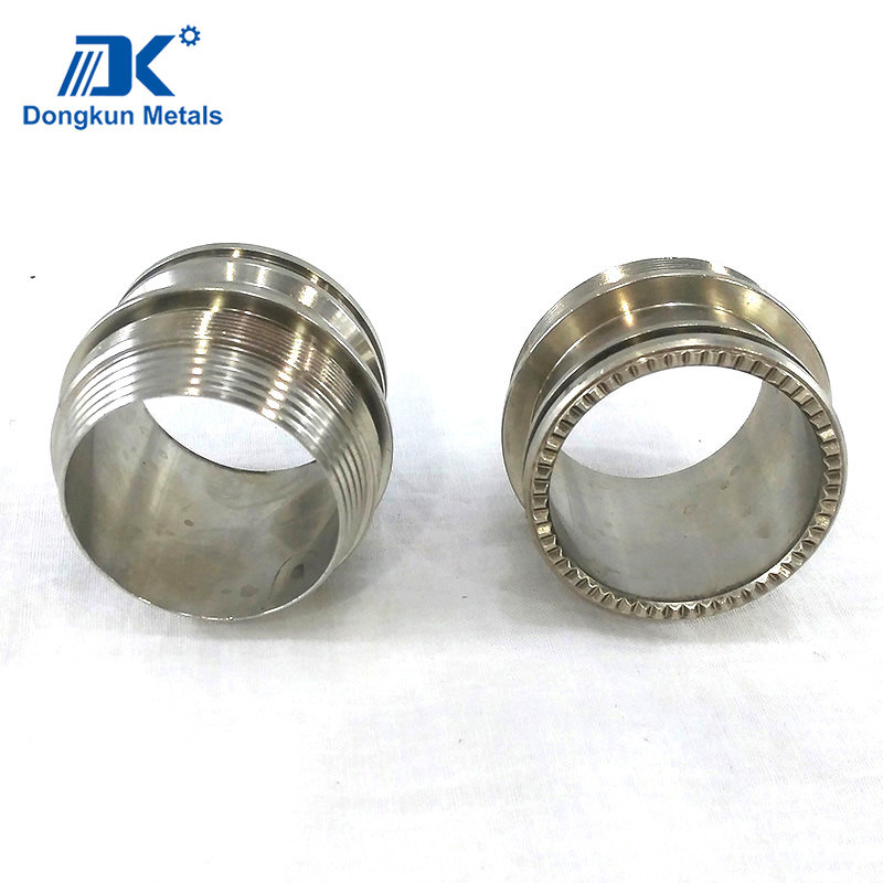 304 Stainless Steel Machining Pipe Connector Fittings