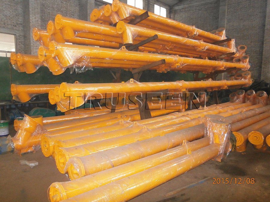 219mm Types of Screw Conveyor for Concrete Batching Plant