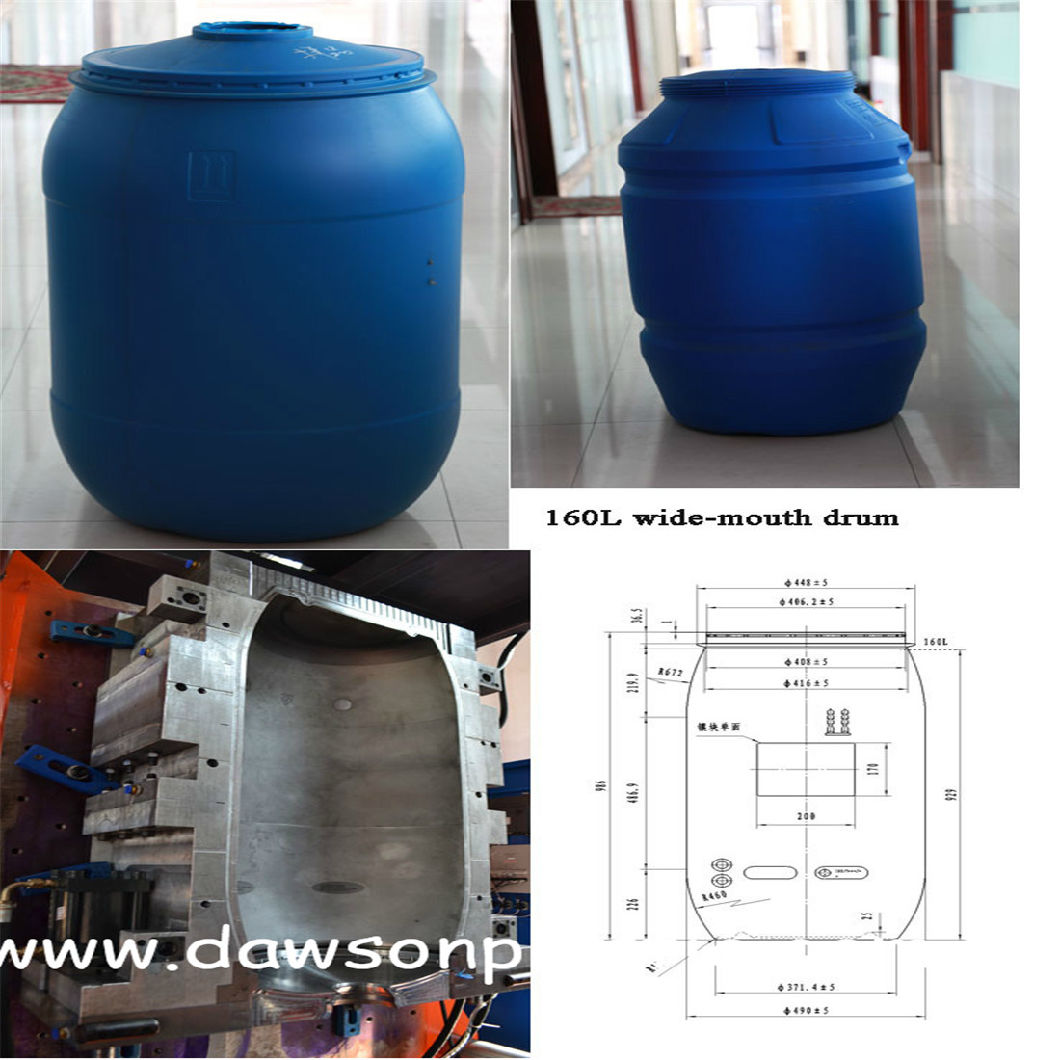 Jerry Can Drums Extrusion Blowing Molds