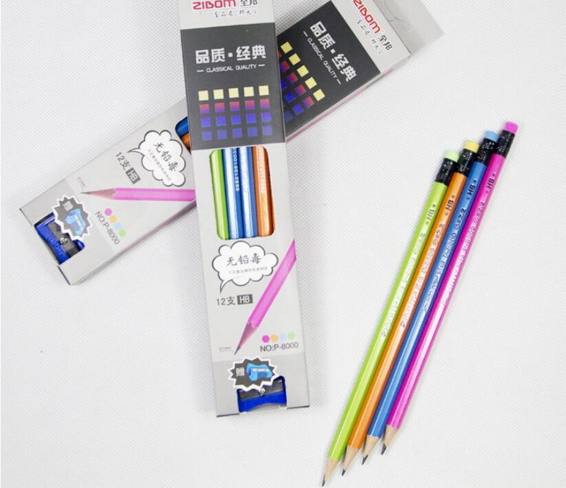 Promotional Hb Pencil with Rubber Eraser