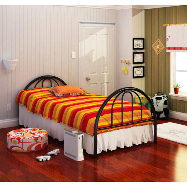 Steel Single Bed/ Mordern Metal Bed/ Children Colored Single Bed