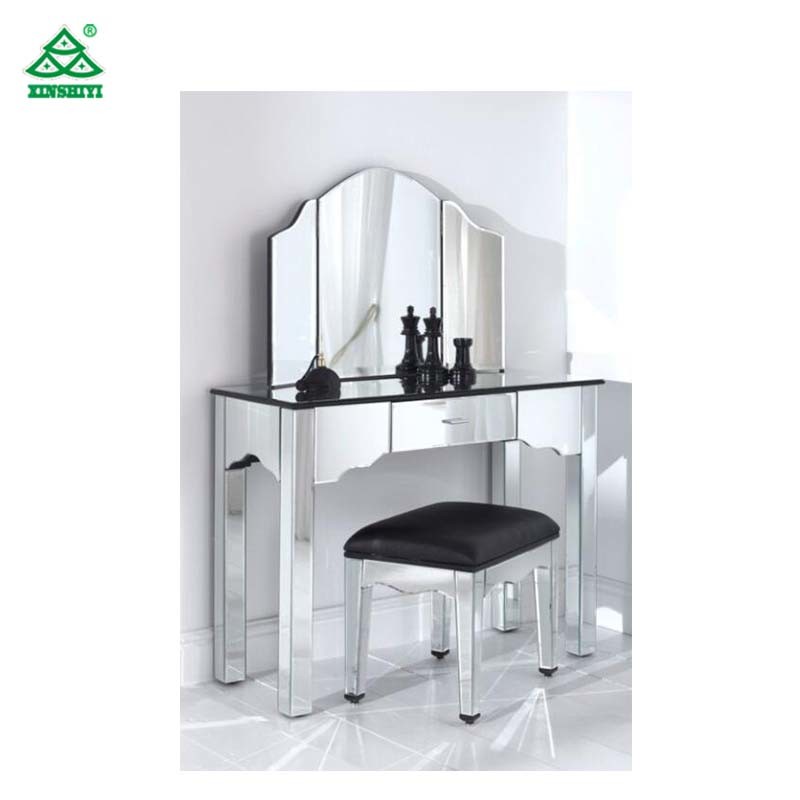 Economic Anquite Dressing Table with Mirror for Hotel, Hotel Contemporary Dressing Table