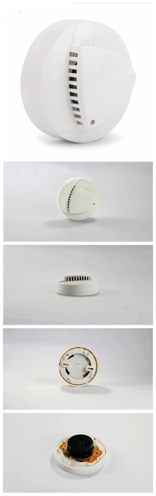 Network Optical Fire Detector Fire Smoke Alarm for Home Security