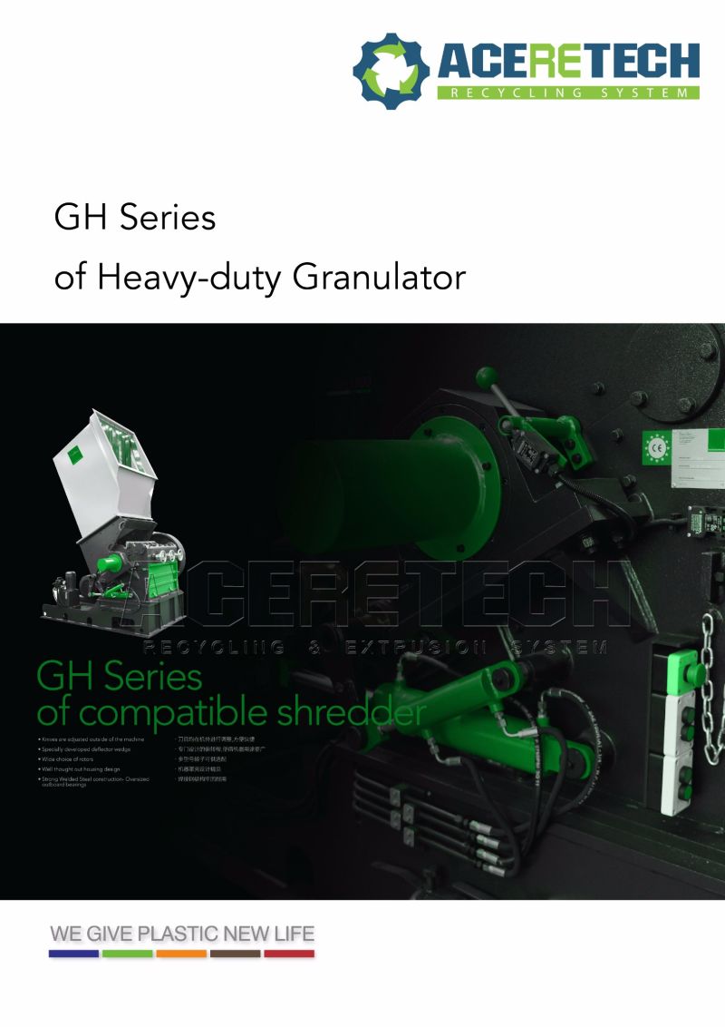 Heavy Granulator/Crusher for Plastic Size Reduction