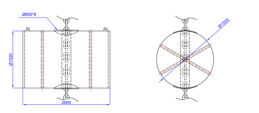 Steel Structured Offshore Mooring Buoy