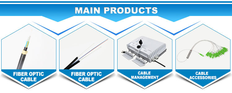 GYFXTY-Fg Glass Yarn Armored Uni-Loose Tube All Dielectric Optical Fiber Cable (Span 80meter)