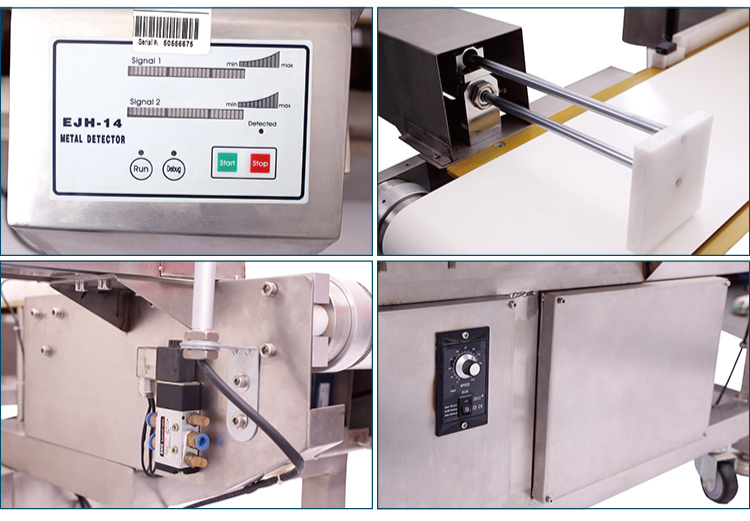 Industry Metal Detector with FDA Conveyor Belt