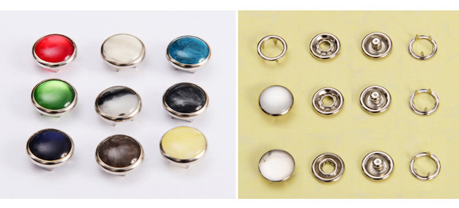 China Wholesale Metal Snap Ring Button