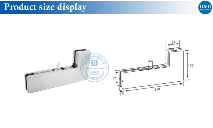 Stainless Steel Panel Connector for Shopping Malls (DDPT005)