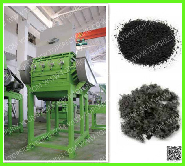 Used Tyre Recycling Crushing Equipment/Used Tyre Recycling Crushing Line/Used Tyre Recycling Cutter