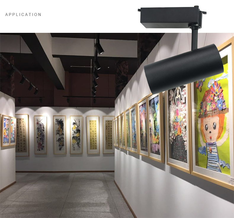 New Design 30W LED Track Spot Light for Museum