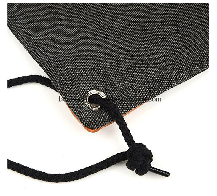 Custom Promotional Leisure Cotton Drawstring Rucksack Backpack for Travel