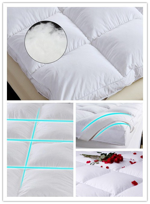 Luxury Popular High Quality Polyester Mattress Topper